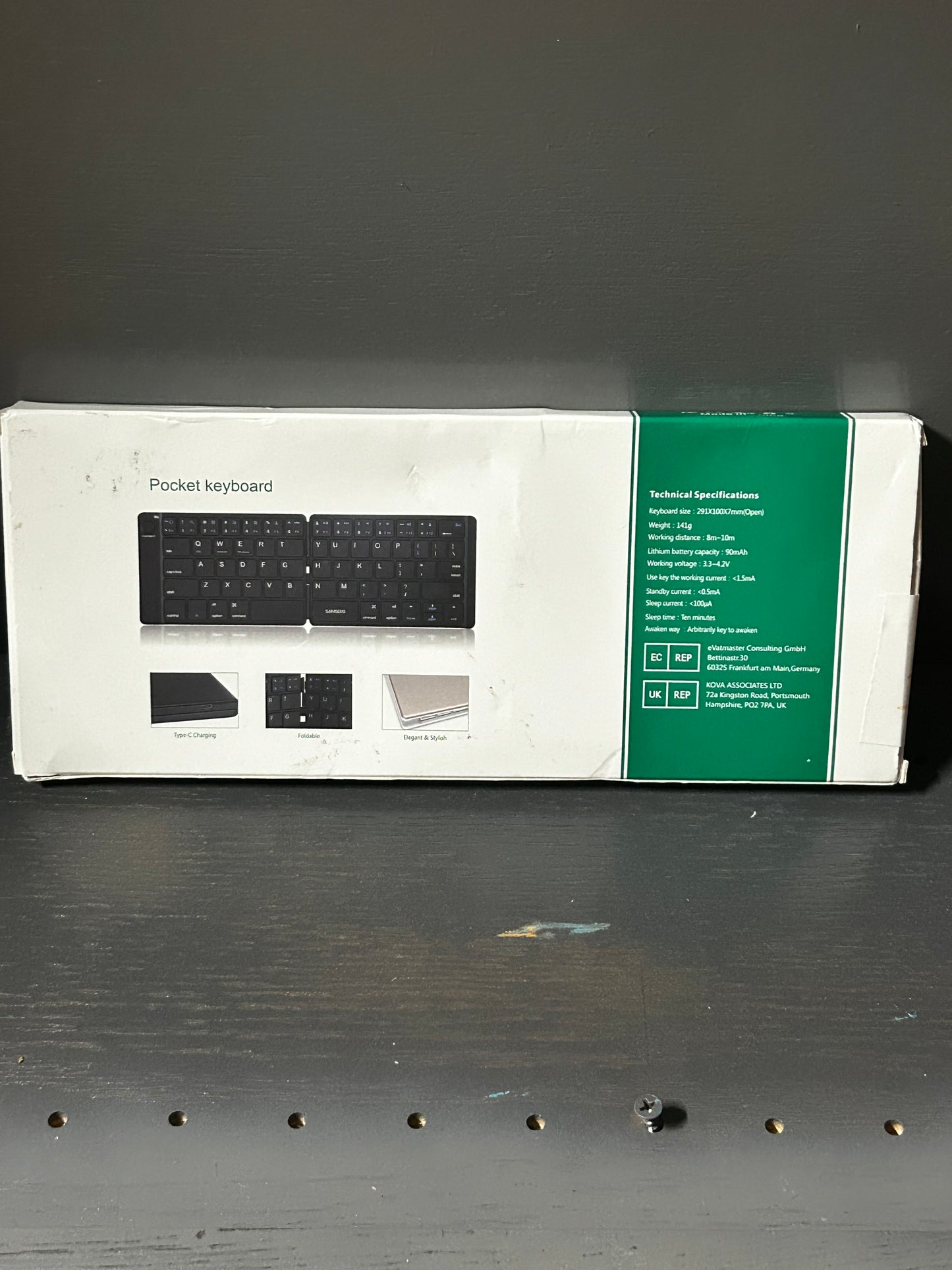 Foldable keyboard
