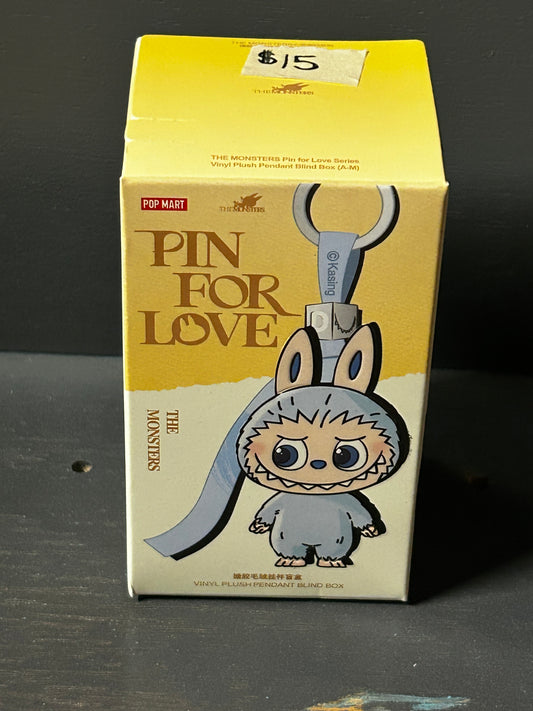 Labubu doll keychain