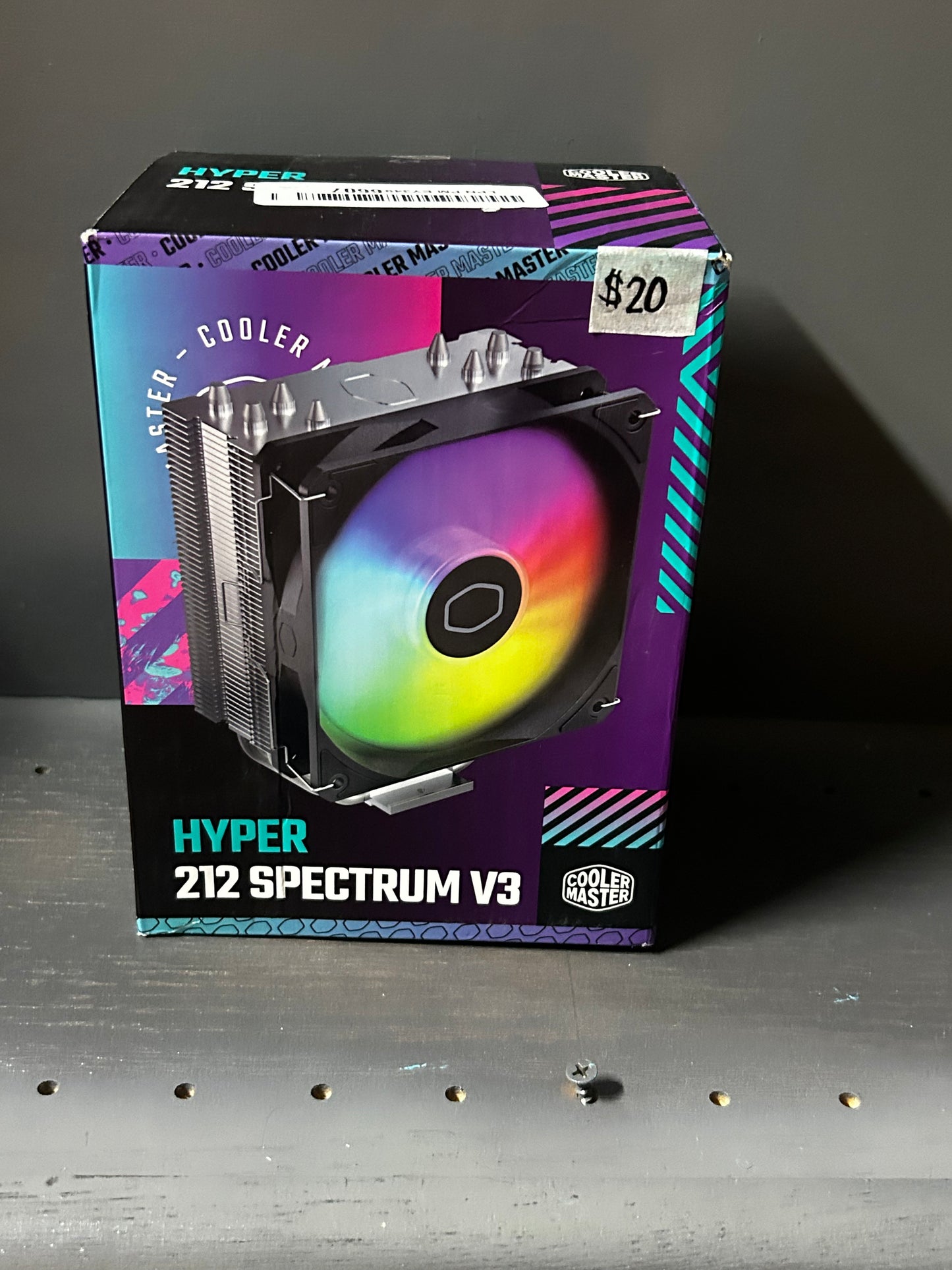 Desktop cooler fan